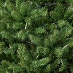 7.5-foot Norway Spruce Pre-Lit Clear LED Hinged Artificial Christmas Tree