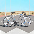 26" Road Bike,21 Speed Bicycles with Double Suspension/s Derailleur/MTB,High Carbon Steel Bicicleta for Man Women
