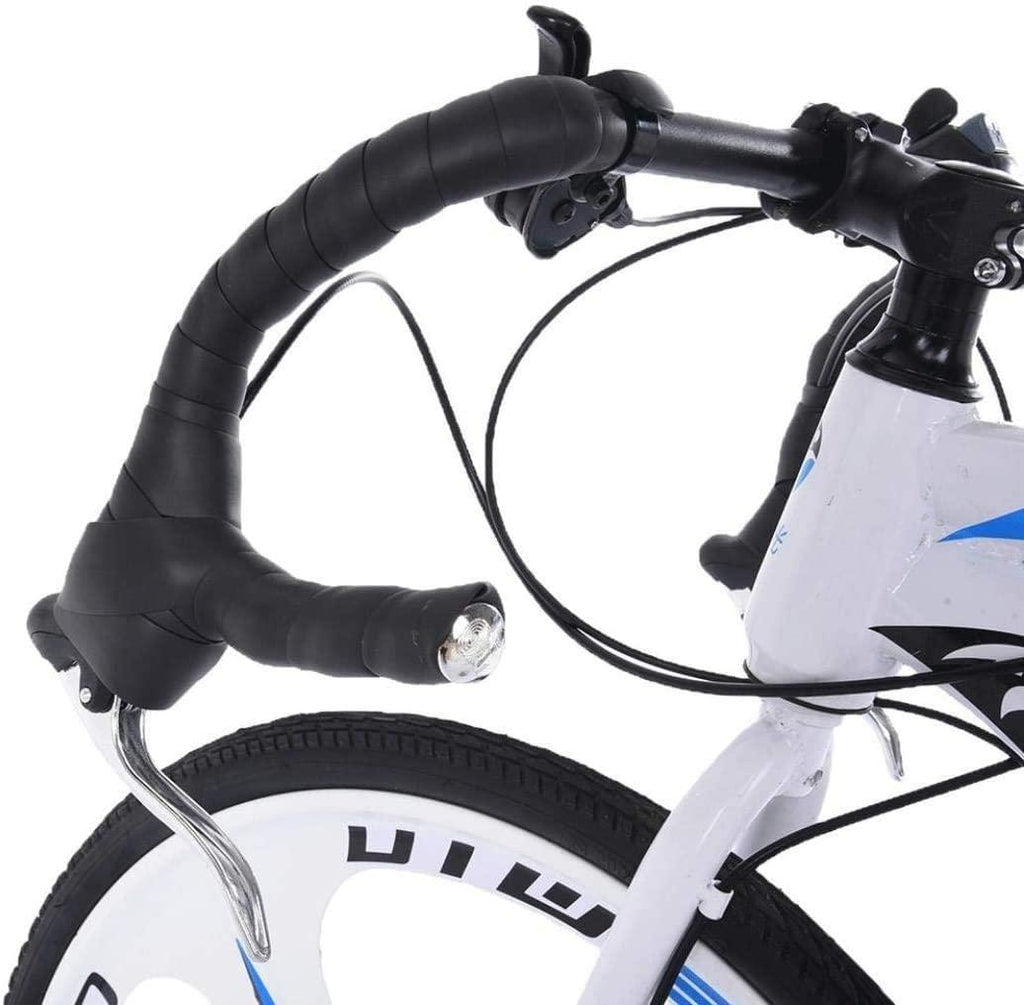 26" Road Bike,21 Speed Bicycles with Double Suspension/s Derailleur/MTB,High Carbon Steel Bicicleta for Man Women