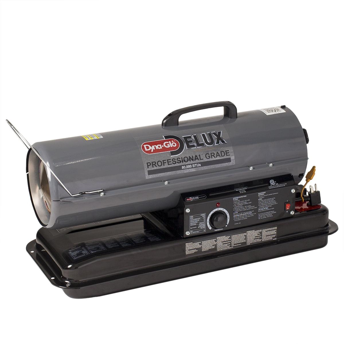 Dyna-Glo Delux 80,000 BTU  Indoor/Outdoor Portable Kerosene Forced Air Heater