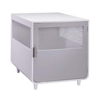Staart - Radius Wooden Dog Crate - Alpine White - Large