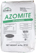 azomite raw supply organic trace mineral powder 44lb micronized, white