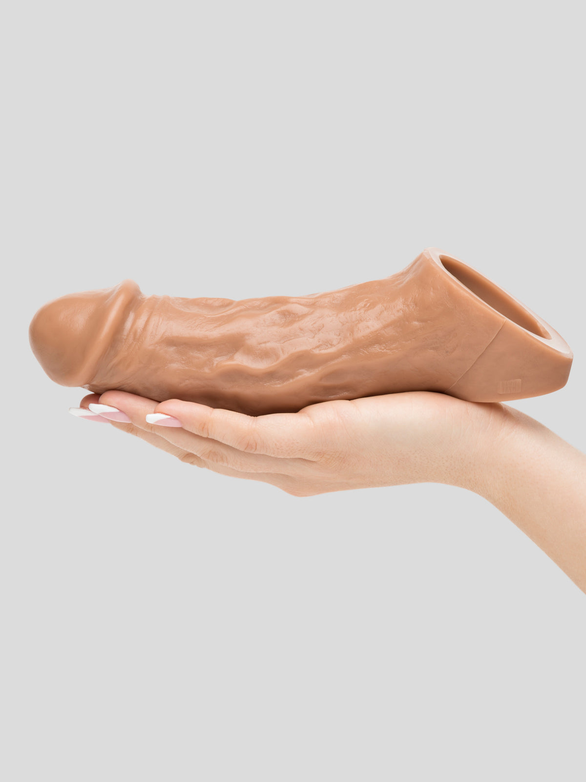 Vixen VixSkin Colossus Silicone Penis Extender 7 Inch, Flesh Tan | Flesh Tan