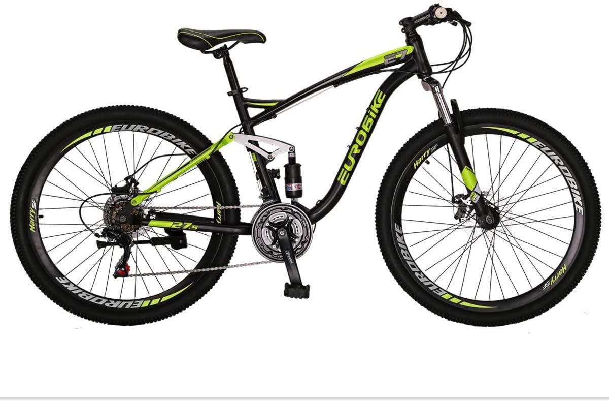 Eurobike Bike E7 21 Speed 27.5 Inches Wheels Dual Disc Mountain Bike