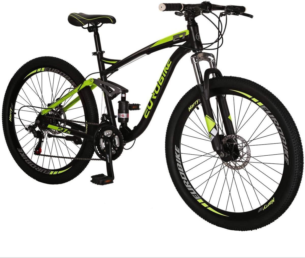 Eurobike Bike E7 21 Speed 27.5 Inches Wheels Dual Disc Mountain Bike