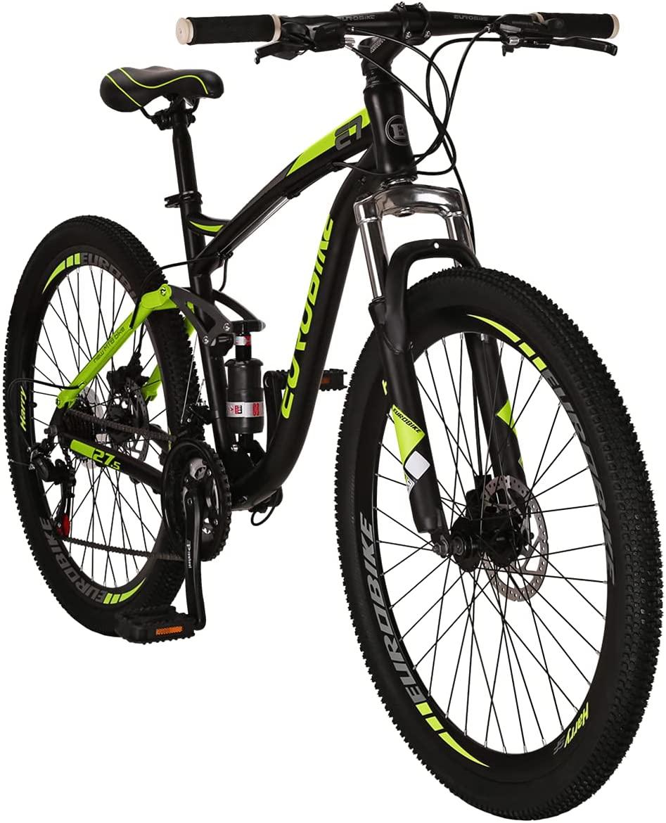 Eurobike Bike E7 21 Speed 27.5 Inches Wheels Dual Disc Mountain Bike
