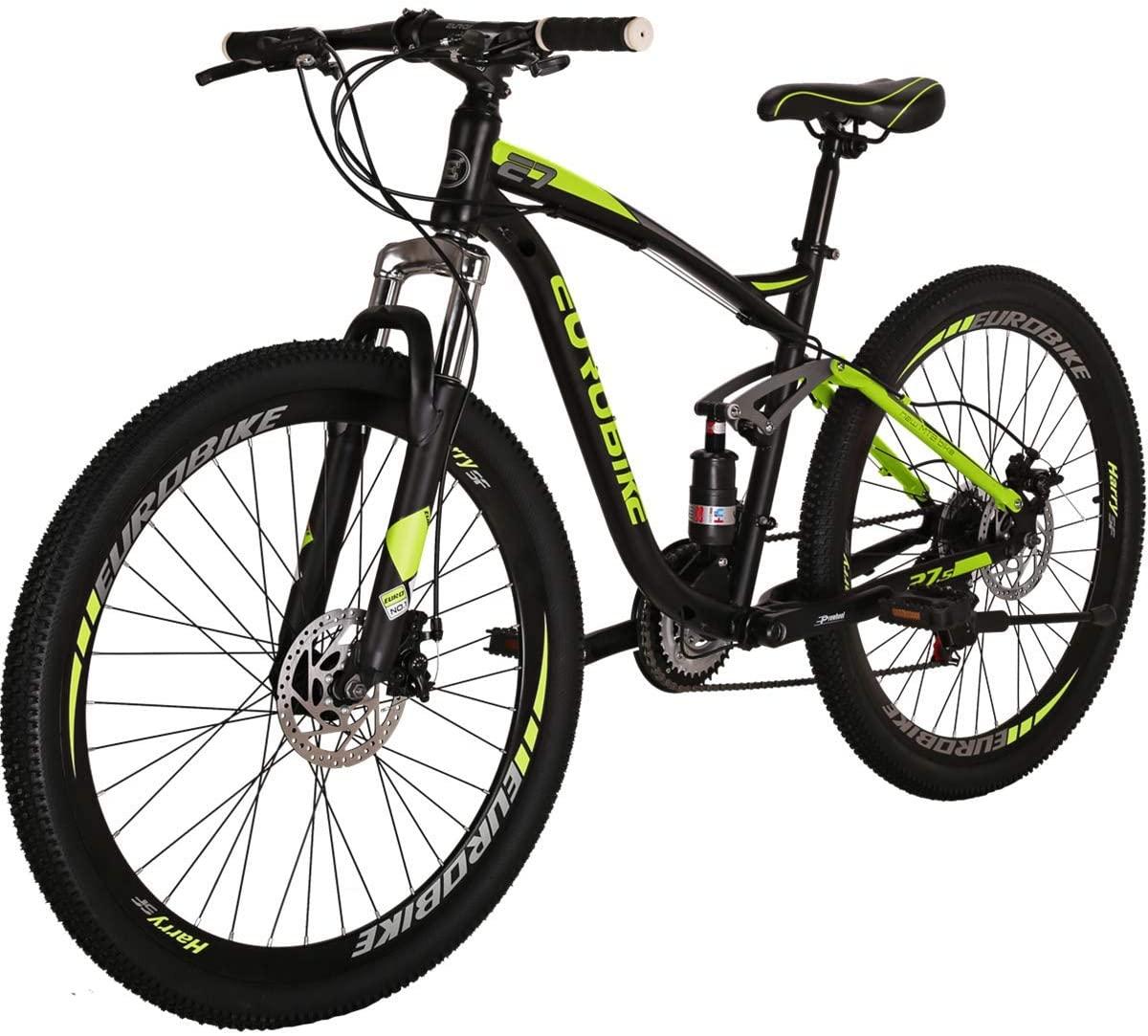 Eurobike Bike E7 21 Speed 27.5 Inches Wheels Dual Disc Mountain Bike
