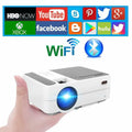eug android smart projector home theater wifi proyector tv hdmi airplay for ios