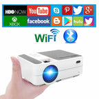 eug android smart projector home theater wifi proyector tv hdmi airplay for ios