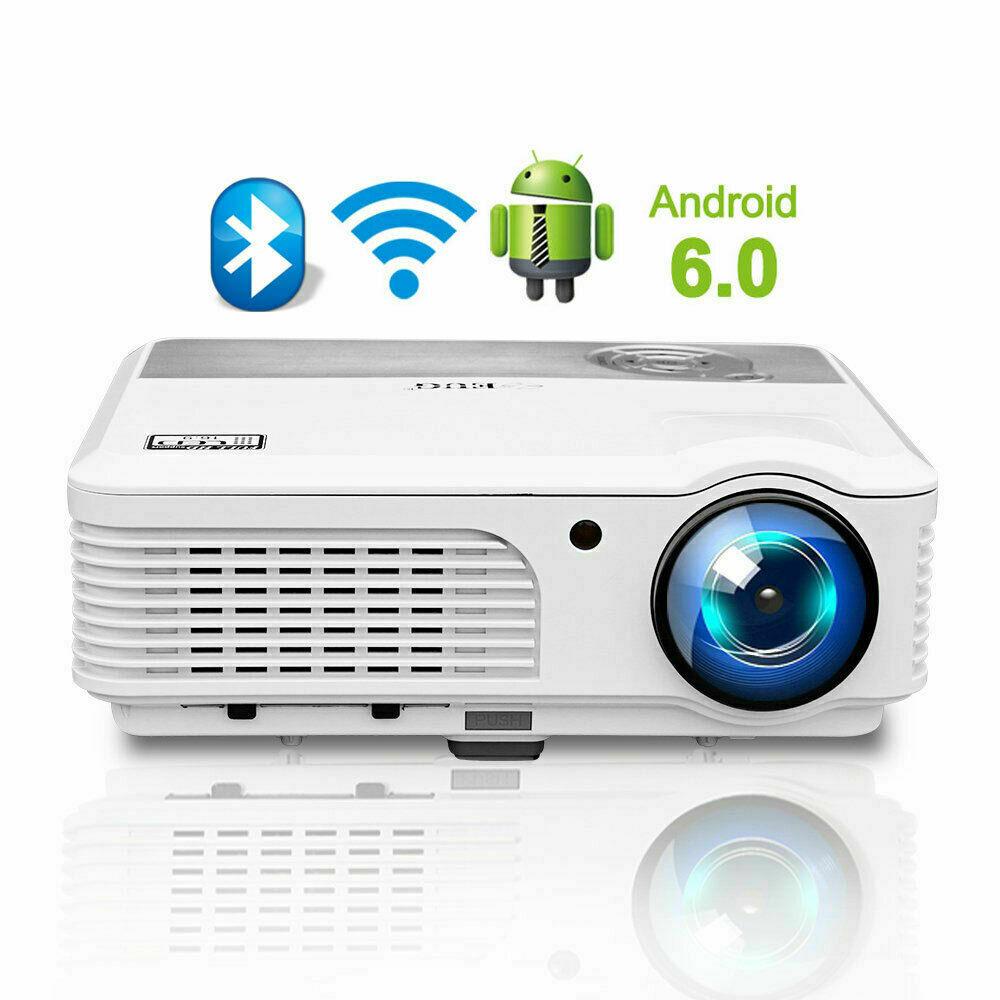 eug android smart projector home theater wifi proyector tv hdmi airplay for ios