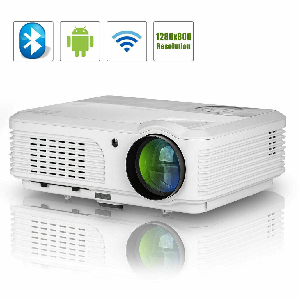 eug android smart projector home theater wifi proyector tv hdmi airplay for ios