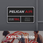 Pelican Air 1535 Travel Case - Carry On Luggage (Blue)