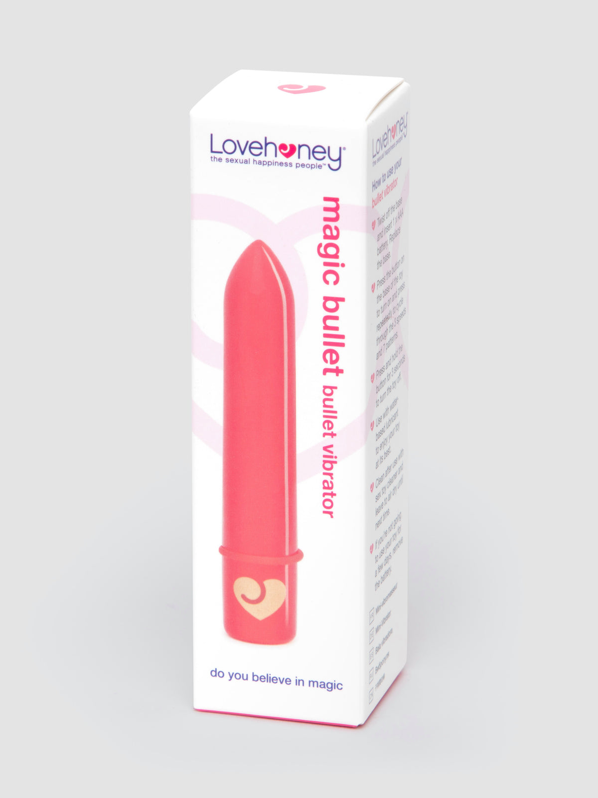 Lovehoney Magic Bullet 10 Function Bullet Vibrator, Red | Red
