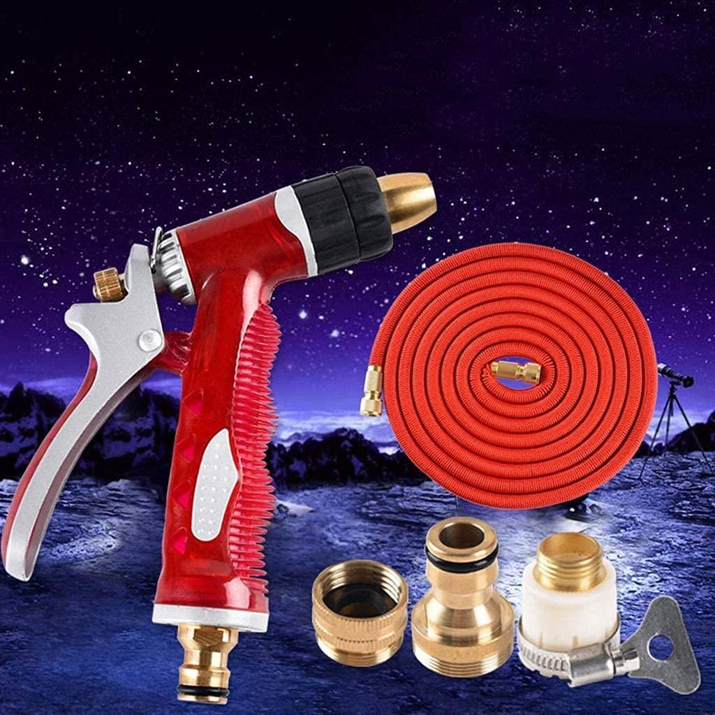 Expanding Garden Hose，High Pressure Water Hose Pipe Spray With Full Brass Nozzle For Car & Pet Washing/Watering Lawn Car Wash Hose