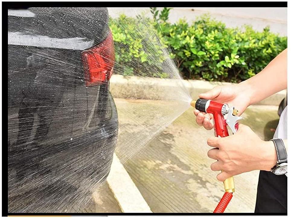 Expanding Garden Hose，High Pressure Water Hose Pipe Spray With Full Brass Nozzle For Car & Pet Washing/Watering Lawn Car Wash Hose