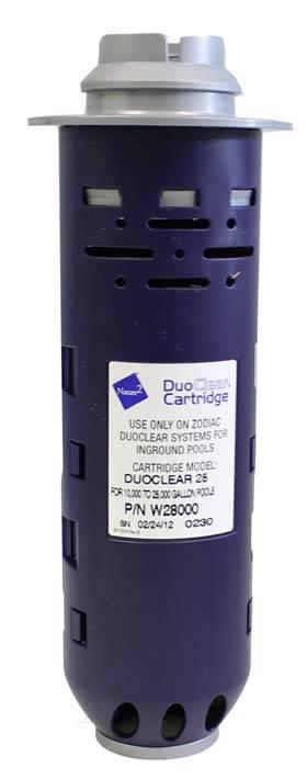 zodiac nature 2 w28000 duoclear cartridge 25 k gallon inground swimming pool