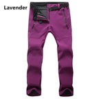 Women's Clothing - Winter Thick Warm Fleece Softshell Pants