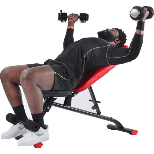 Pair Of 12.5 Lbs Adjustable Dumbbell With Handle And Weight Plate For Home Gym Black