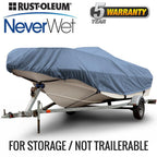 Rust-Oleum NeverWet 600 Denier 14 ft. to 16 ft. (Beam Width to 90 in.) V-Hull Fishing Boat Size BT-3