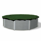 round 21ft swimming pool winter cover above ground sun wind dirt protection new