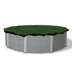 round 21ft swimming pool winter cover above ground sun wind dirt protection new