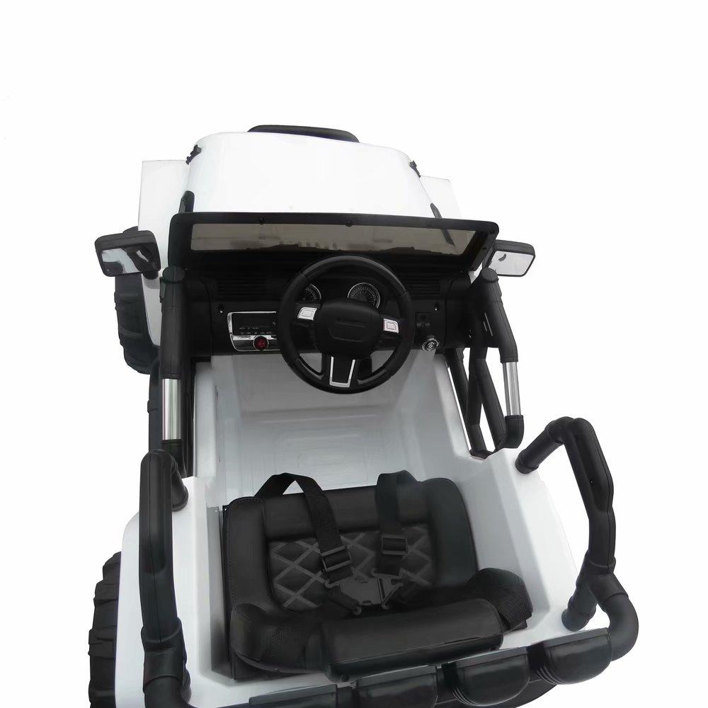 12V Kids Battery Powered Ride On Car w/ Parent Control, LED Lights, MP3 Player, 3 Speeds ,Red, Best for Boy Christmas Gift