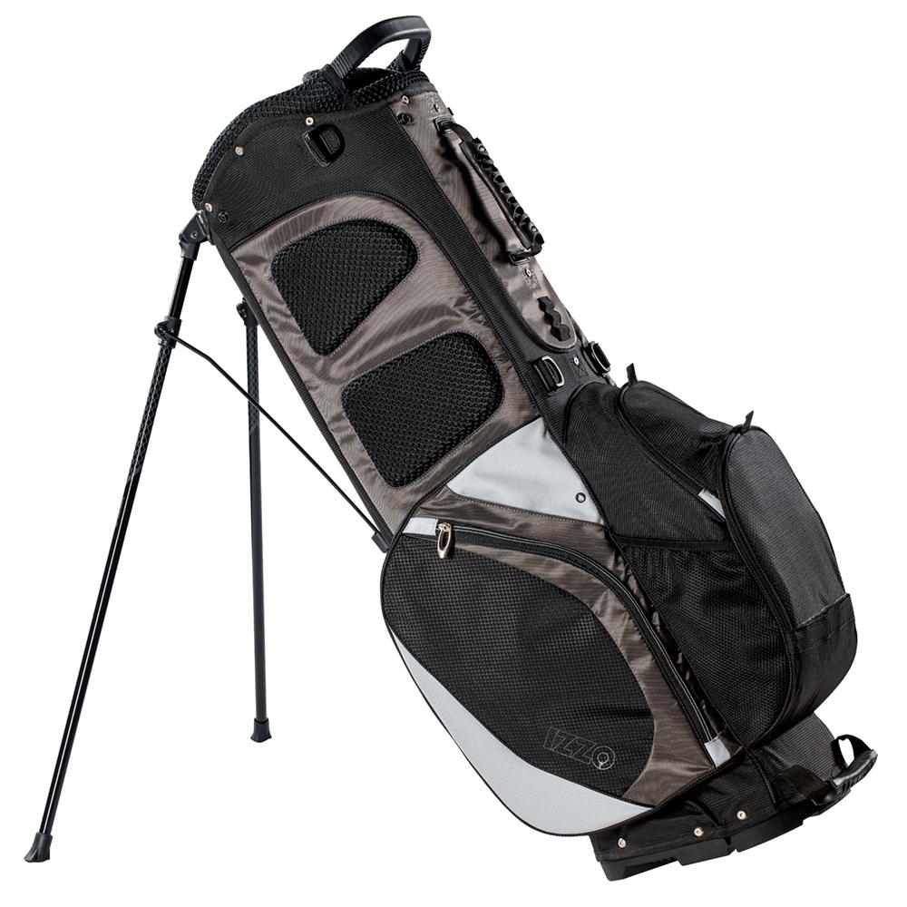 IZZO Versa Golf Stand Bag - Black