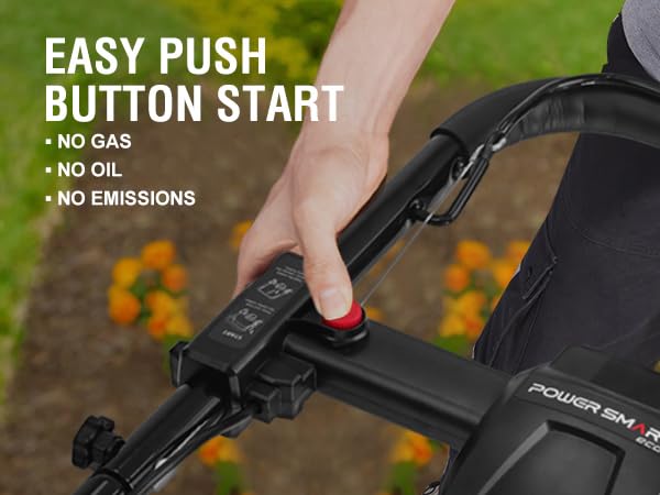 80V 21-Inch Brushless Cordless Push Lawn Mower Steel Deck with 6.0Ah Battery and Charger