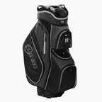 Ram Golf Tour Cart Bag with 14 Way Dividers Top Black/Silver