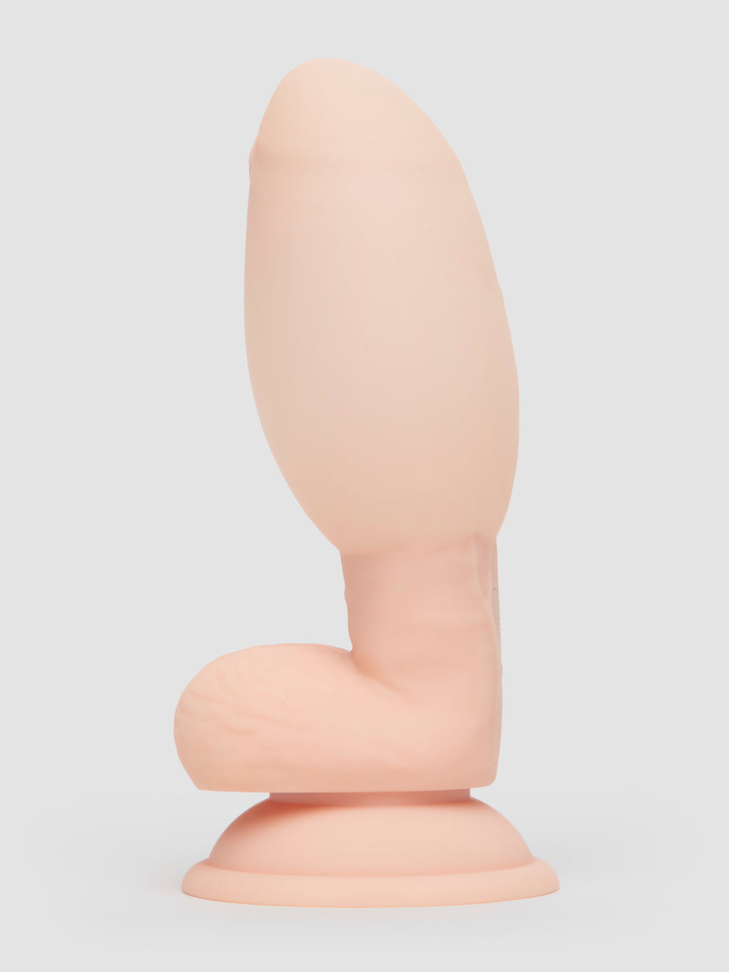 Lifelike Lover Luxe Auto-Inflatable Remote Control Realistic Dildo 6 Inch, Flesh Pink