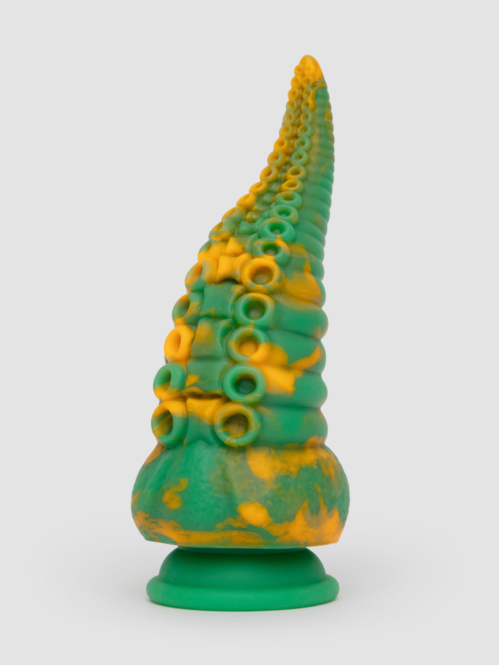 Fantasy Silicone Monster Tentacle Dildo 6.5 Inch, Green