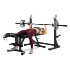 ProForm Sport Olympic Rack and Weight Bench for Training and Home Gyms