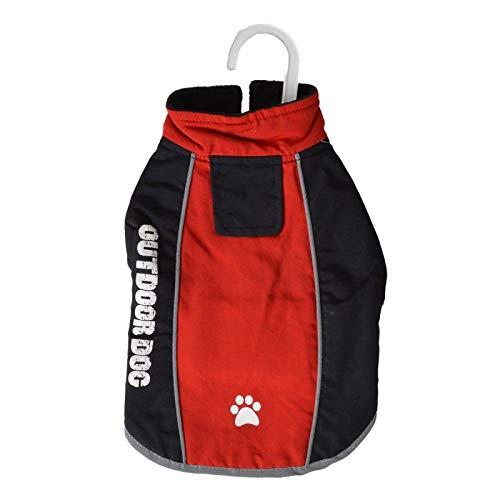 Fashion Pet Outdoor Dog All Weather Jacket - Red (14 Pack)