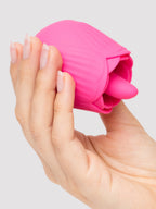 Skins Rose Buddies Rose Flix Licking Clitoral Vibrator, Pink