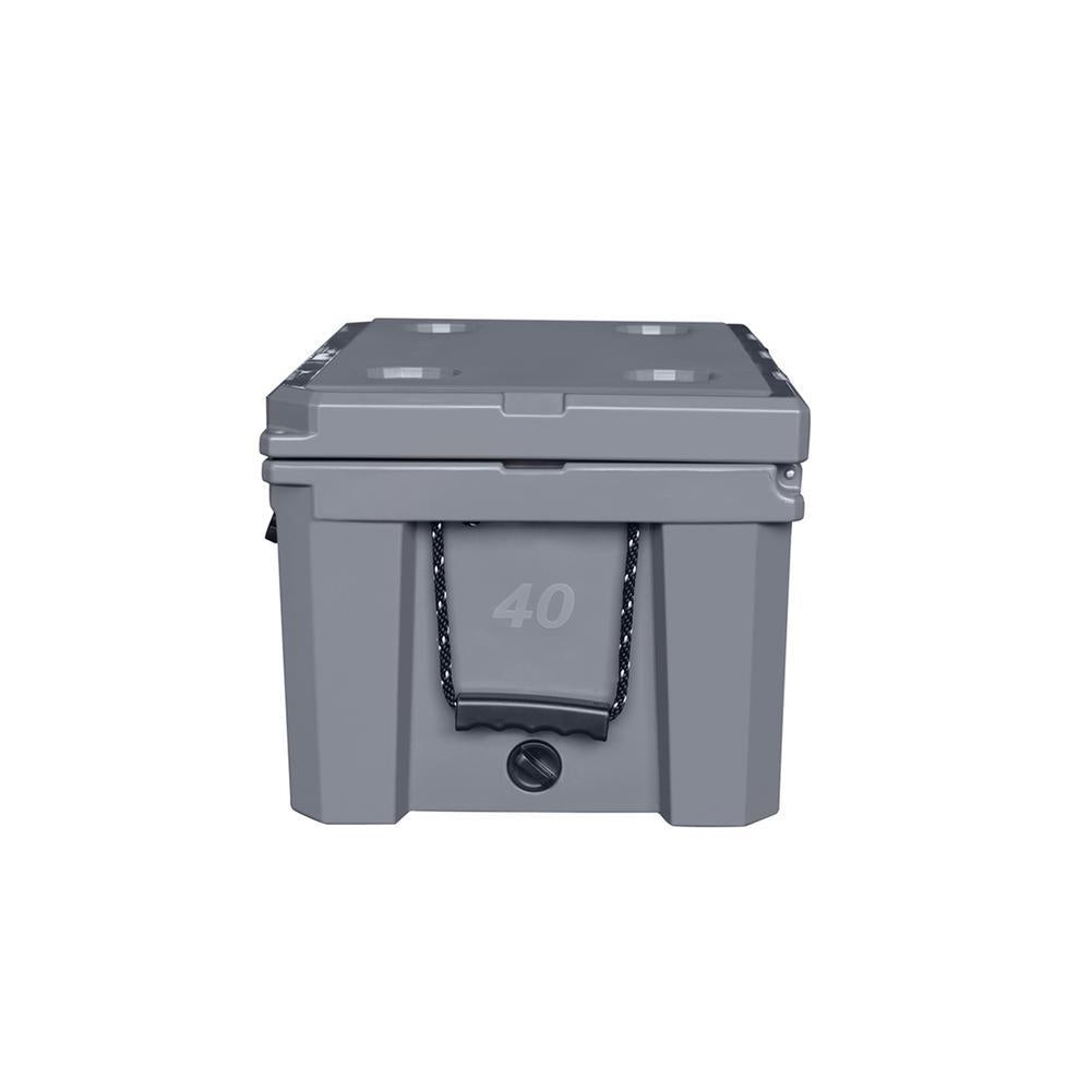 42 qt. 40 l Premium Cooler in Grey