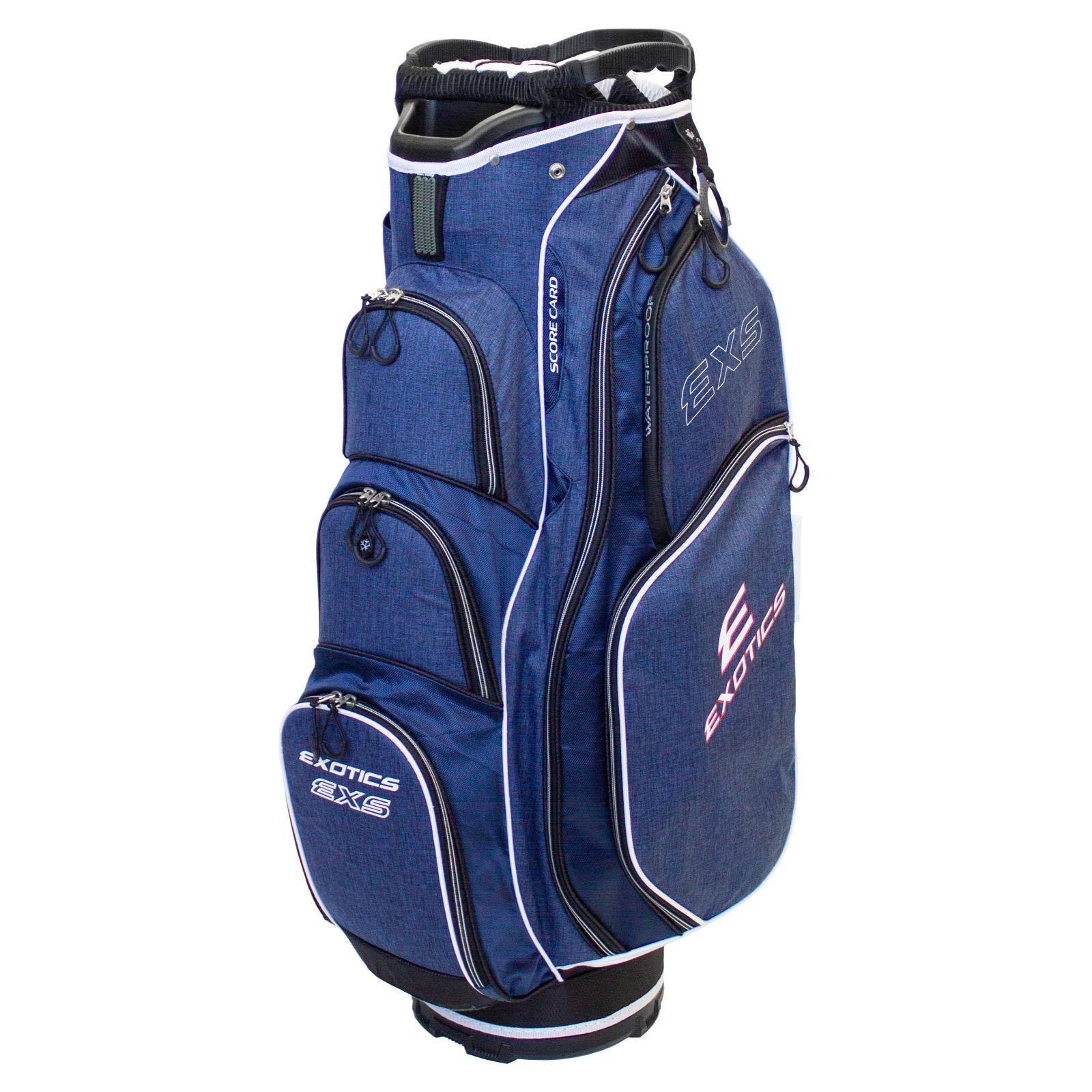 Tour EdExotics Xtreme Cart 7.0 Bag-Blue-White