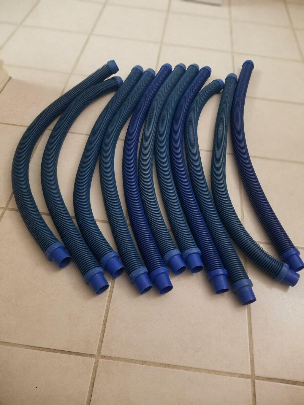 hayward poolvac v-flex 38-inch  pool  vacuum hose-set of eleven
