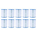 unicel c-8465 hot springs 65 sq. ft. replacement pool filter cartridge (10 pack)