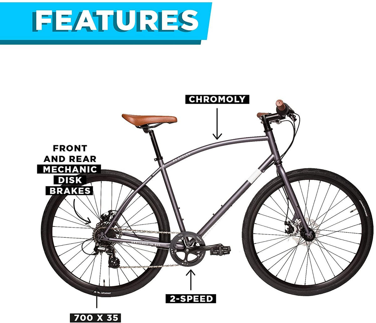 P3 Cycles Hybrid Bike