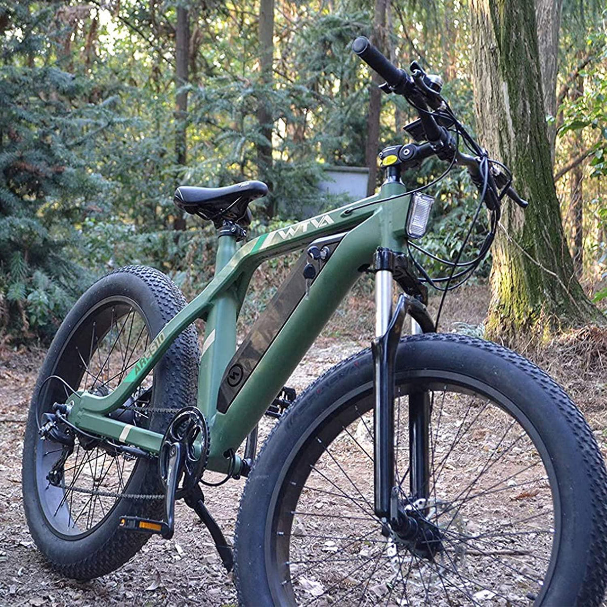 WTVA Adult Electric Bicycle 26“ Fat Tire Bike 750W 48V/13AH Battery EBike Moped Snow Beach Mountain Ebike Throttle &amp; Pedal Assist