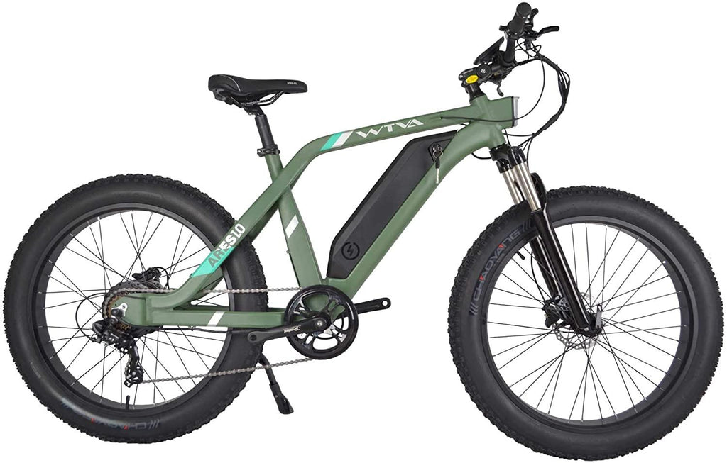 WTVA Adult Electric Bicycle 26“ Fat Tire Bike 750W 48V/13AH Battery EBike Moped Snow Beach Mountain Ebike Throttle &amp; Pedal Assist