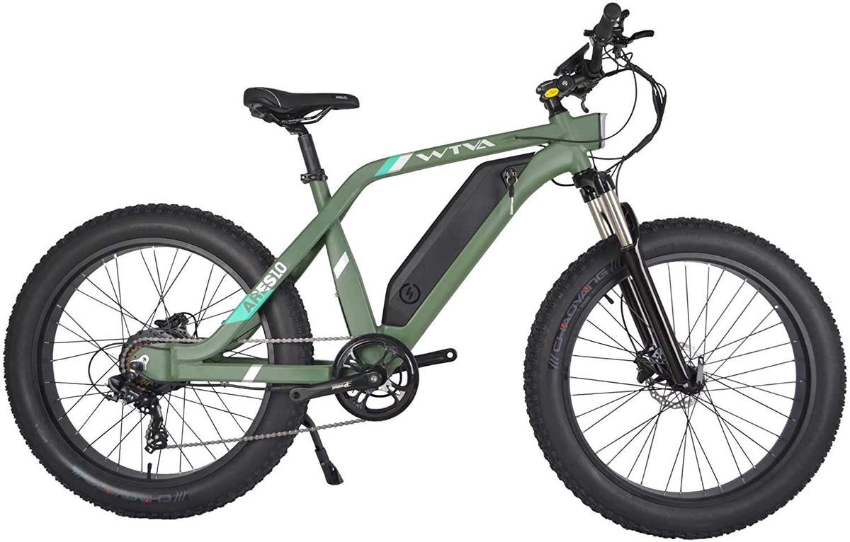 WTVA Adult Electric Bicycle 26“ Fat Tire Bike 750W 48V/13AH Battery EBike Moped Snow Beach Mountain Ebike Throttle &amp; Pedal Assist