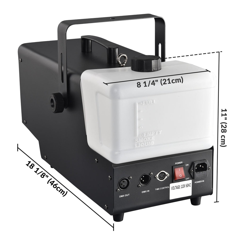 Mgaxyff 1500w LED snow machine
