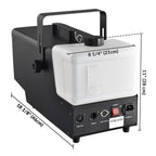 Mgaxyff 1500w LED snow machine