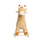 Brown Giraffe Children's Rocker