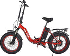 Step Through Electric Bike for Adult 750W Urban Electric Bicycle Fat Tire