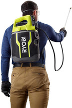 ryobi chemical sprayer kit 18-volt lithium-ion cordless adjustable nozzle 2 gal