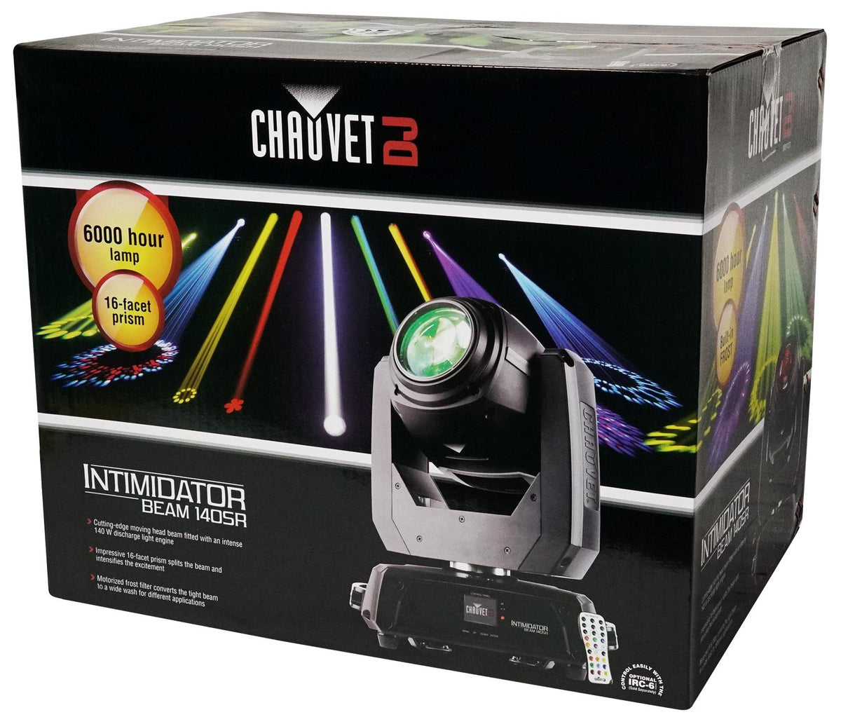 Chauvet DJ Intimidator Beam 140SR Moving Head Beam Club/StaLight+Controller