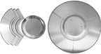 -Directional Heat Reflector Outdoor Gas Heat Shield Accessories Aluminum Deck Home Garden Heer Heat Insulation Directional Reflection Heat Cover