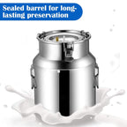milking machine kit for sheep portable electric milker milking machine, automatic portable livestock milking equipment, adjustable vacuum pump food silicone grade hose 14l